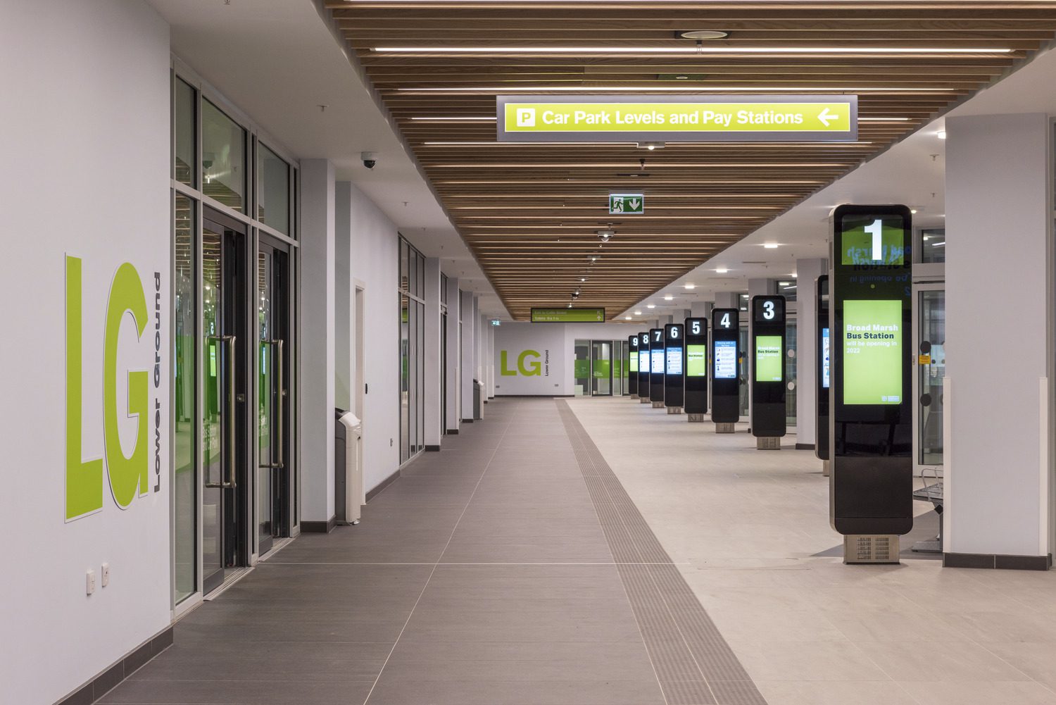 Broadmarsh Bus Station Nottingham