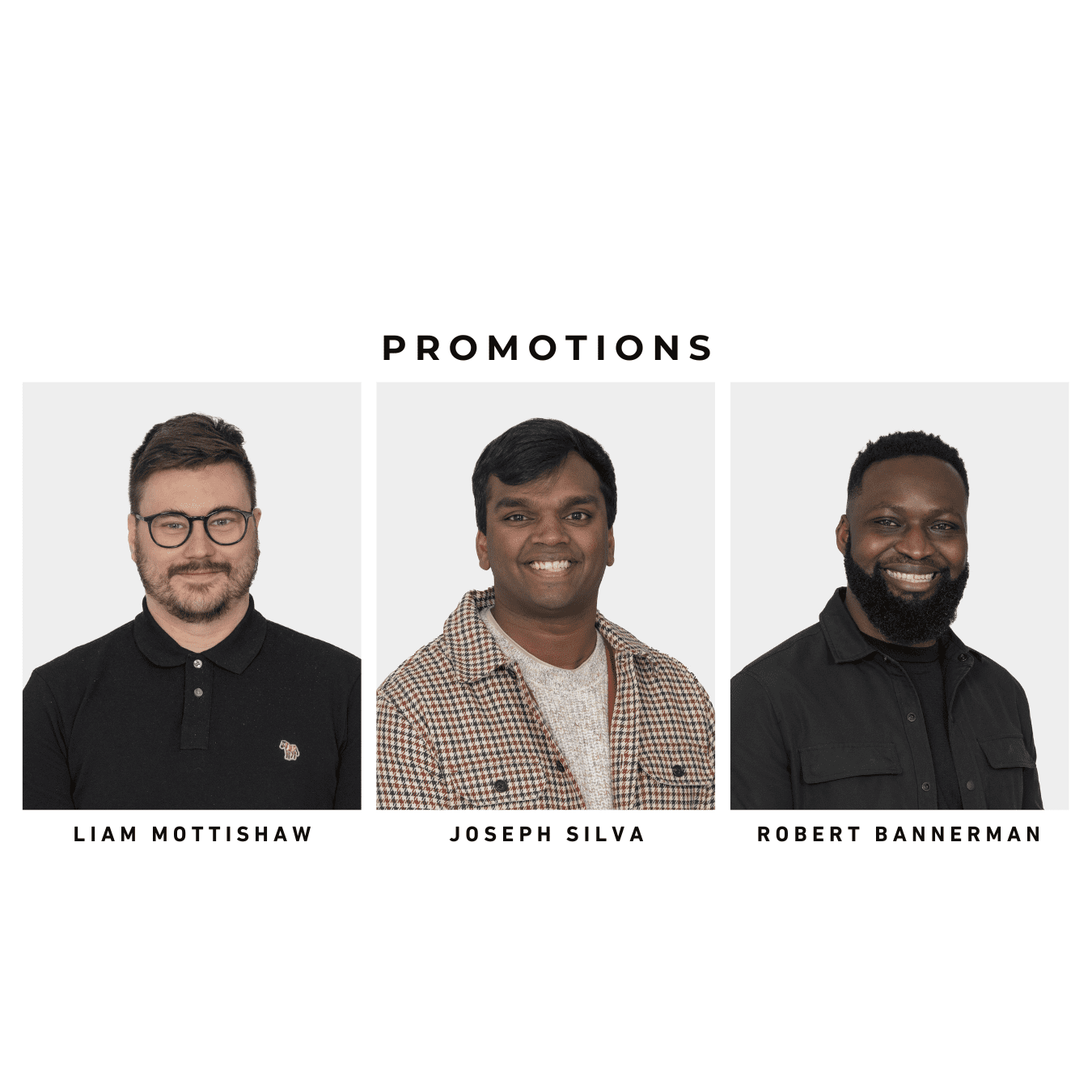 SGP Promotions Liam, Joseph and Robert