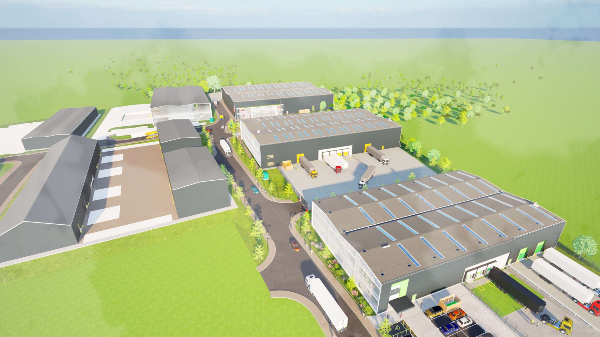 Bell Plantation Towcester - CGI