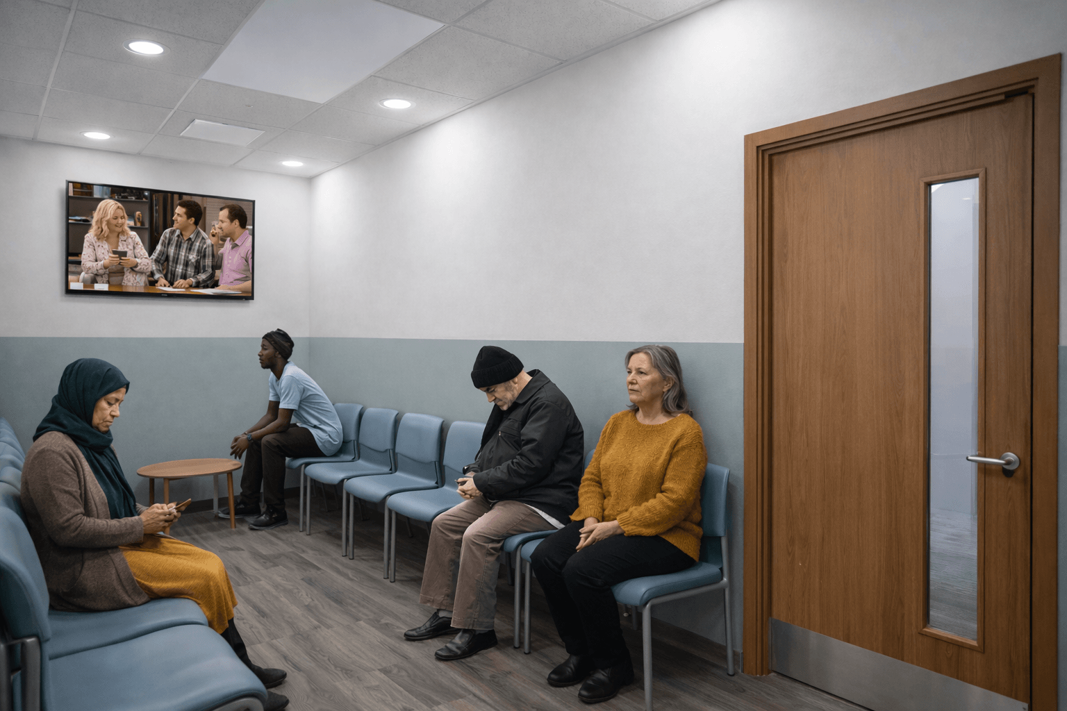 Bradford Roayl Infirmary Renal Dialysis Unit - Waiting Room